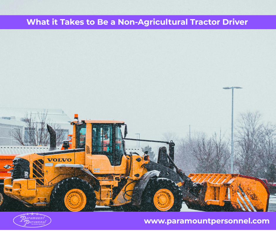 Beyond the Farm Gate: What it Takes to Be a Non-Agricultural Tractor Driver