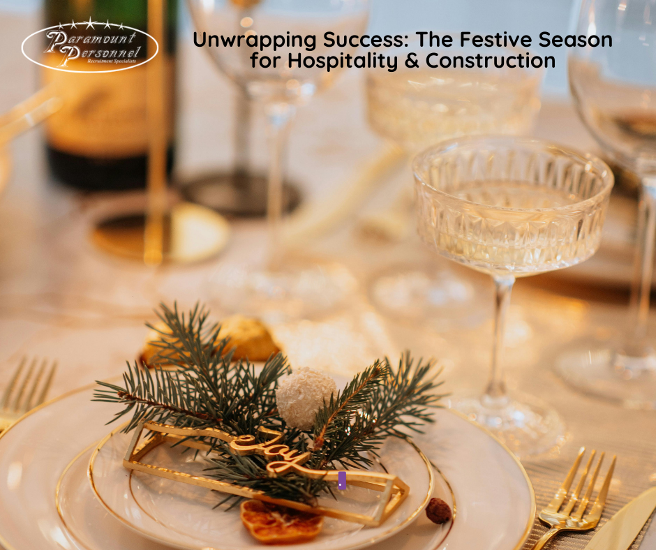 🎁 Unwrapping Success: The Festive Season for Hospitality & Construction 🛠️